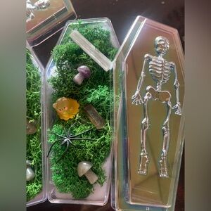 Halloween Crystal Set Bundle Selenite Amethyst Quartz Labradorite Hiraeth Way